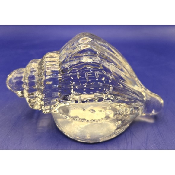 Other - Handblown Seashell Glass The Style Of Murano. Bubbles, Swirls & Ribbing #22